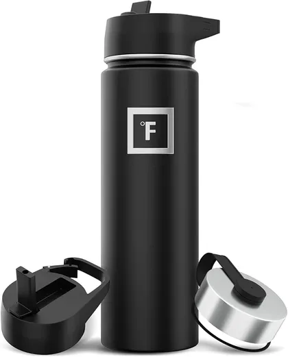 IRON FLASK 650 ml — coloris Midnight Black