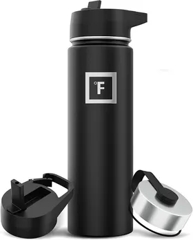 IRON FLASK 650 ml — coloris Midnight Black
